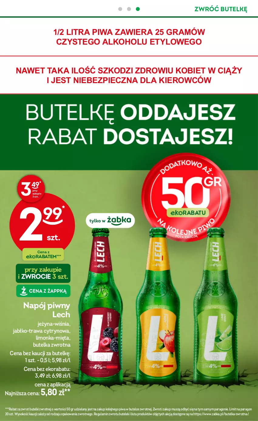 Gazetka promocyjna Żabka - ważna 08.10 do 21.10.2025 - strona 30 - produkty: Gra, Limonka, Mięta, Mus, Napój, Olej, Piec, Piwa, Sok