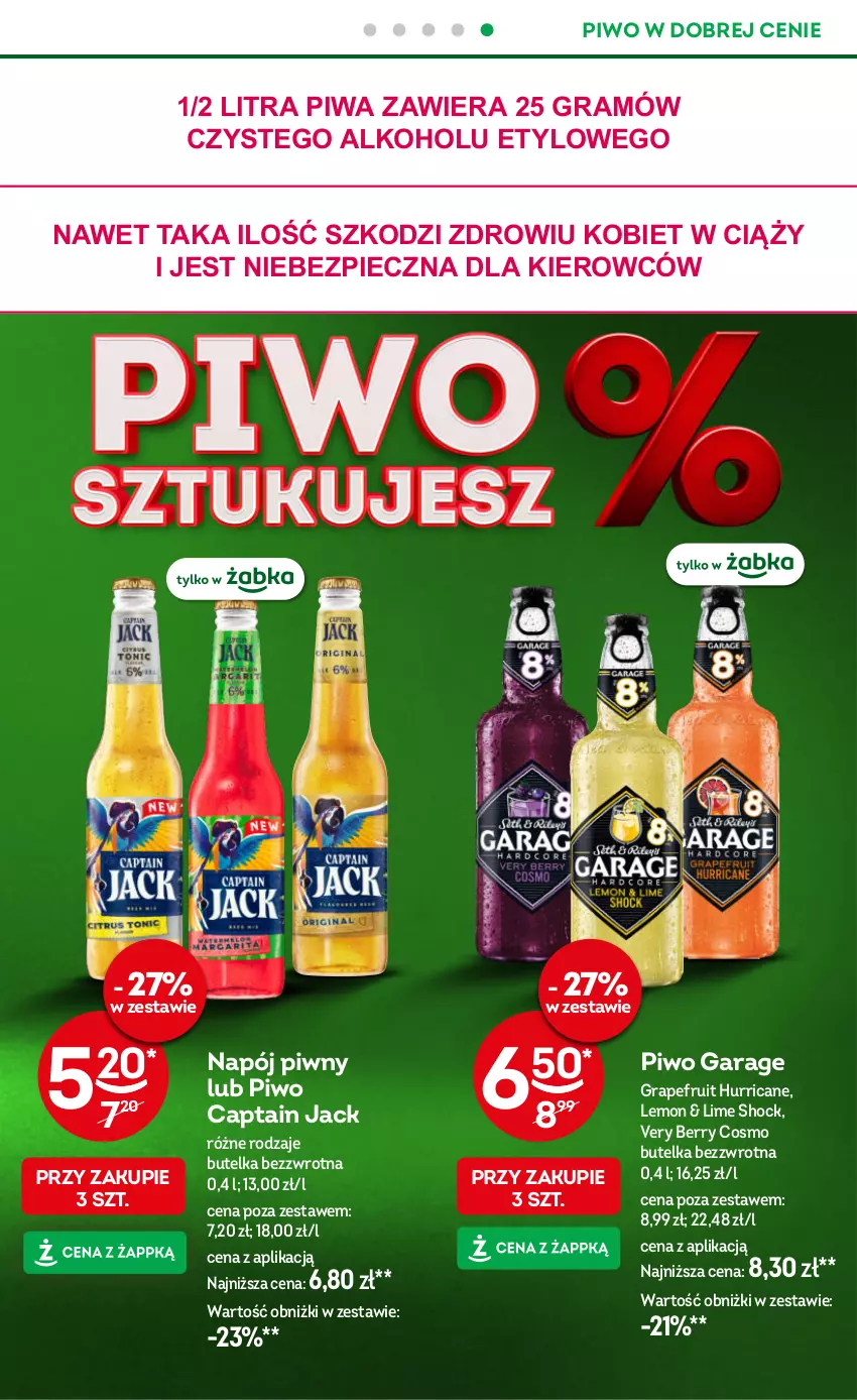 Gazetka promocyjna Żabka - ważna 08.10 do 21.10.2025 - strona 36 - produkty: Captain Jack, Gra, Napój, Piec, Piwa, Piwo