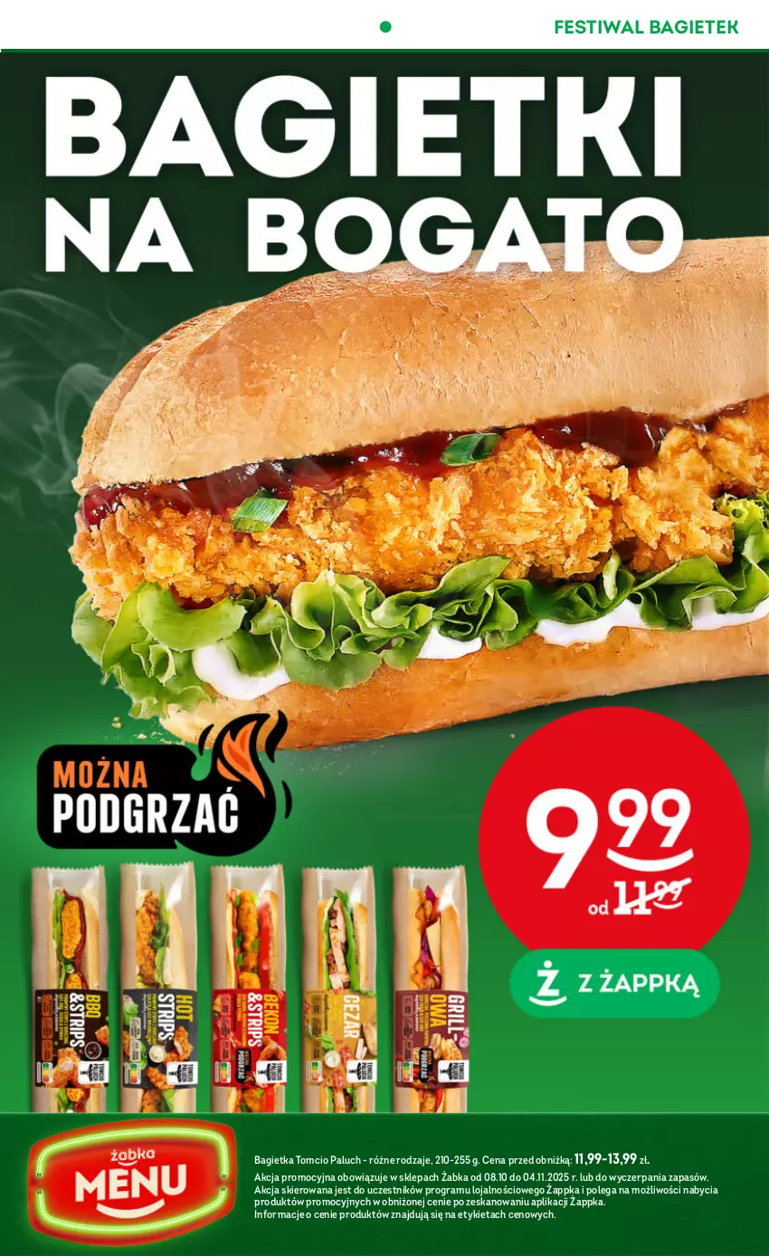Gazetka promocyjna Żabka - ważna 08.10 do 21.10.2025 - strona 4 - produkty: Bagietka, Gra