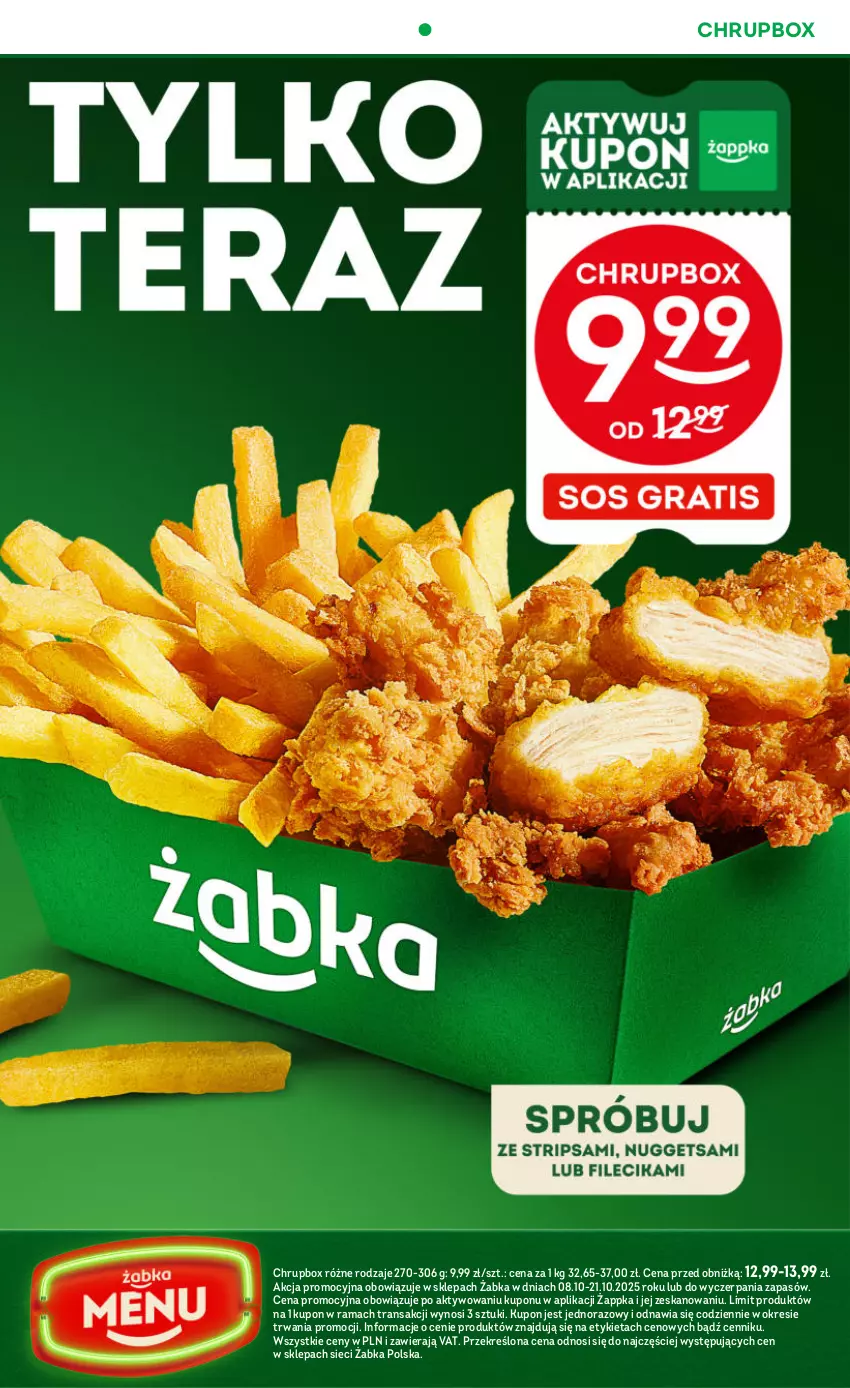 Gazetka promocyjna Żabka - ważna 08.10 do 21.10.2025 - strona 5 - produkty: Rama, Tran