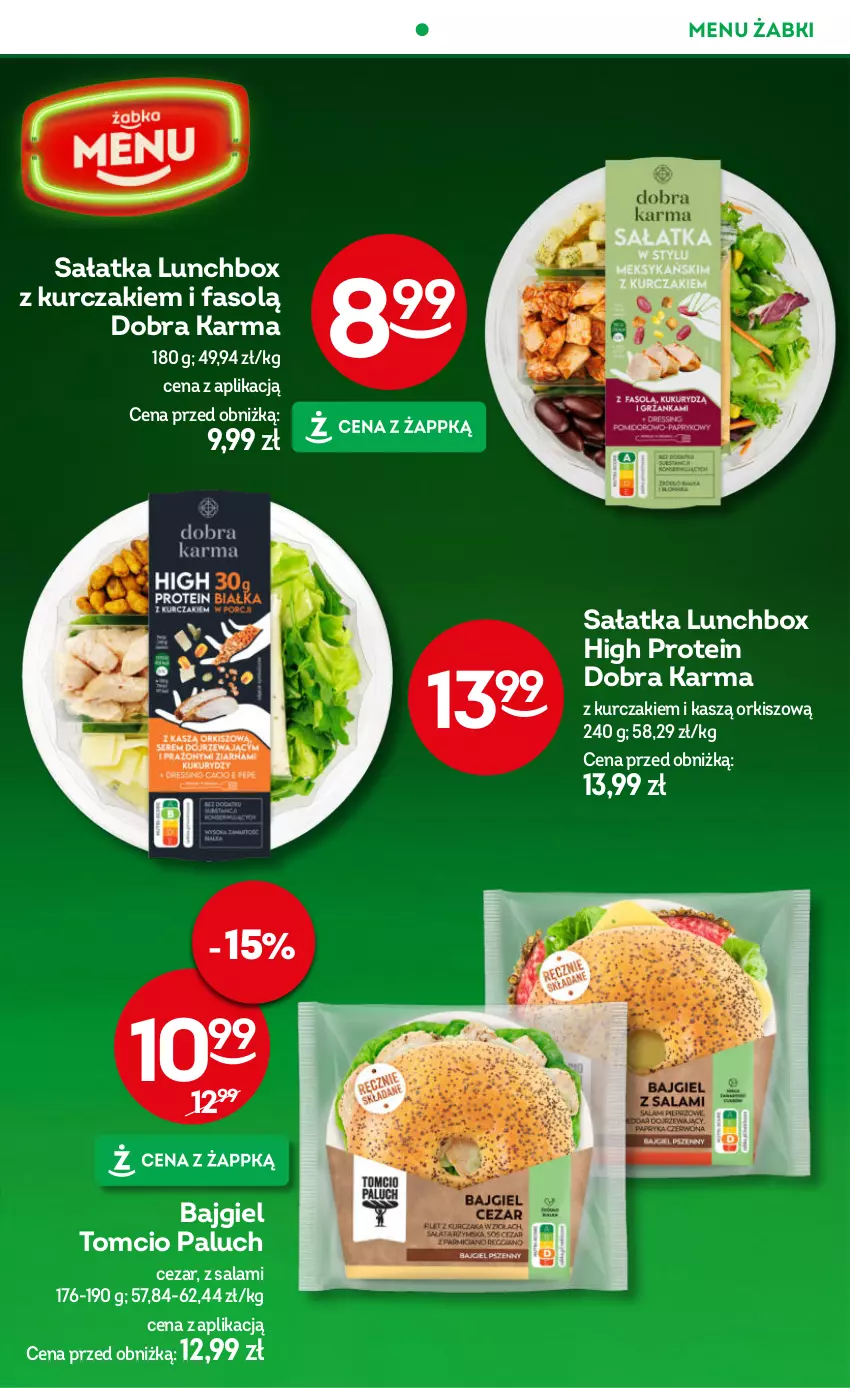 Gazetka promocyjna Żabka - ważna 08.10 do 21.10.2025 - strona 53 - produkty: Fa, Kurczak, Salami, Sałat, Sałatka