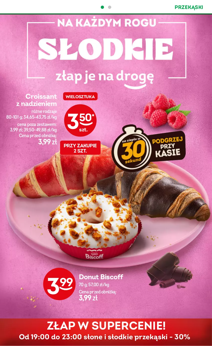 Gazetka promocyjna Żabka - ważna 08.10 do 21.10.2025 - strona 54 - produkty: Croissant, Donut