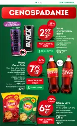 Gazetka promocyjna Żabka - Gazetka - ważna od 21.10 do 21.10.2025 - strona 10 - produkty: Napój energetyczny, Chipsy, Coca-Cola, Lack, Fanta, Cenos, Sprite, Lay’s, Napój, Fa