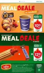 Gazetka promocyjna Żabka - Gazetka - ważna od 21.10 do 21.10.2025 - strona 48 - produkty: Kurczak, Hot dog, Kawa, Croissant, Tran, Snickers, Baton, Grill