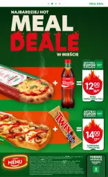 Gazetka promocyjna Żabka - Gazetka - ważna od 21.10 do 21.10.2025 - strona 49 - produkty: Coca-Cola, Tran, Twix, Pesto, Zapiekanka, Baton, Fanta, Sprite, Napój, Fa