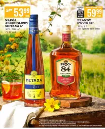 Gazetka promocyjna Biedronka - Czas na Toast - Gazetka - ważna od 28.05 do 28.05.2022 - strona 6 - produkty: Sok, Gin, Kret, Metaxa, Stock, Napój, Brandy