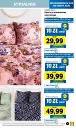 Gazetka promocyjna Lidl - GAZETKA - Gazetka - ważna od 10.08 do 10.08.2024 - strona 9 - produkty: Sypialnia, Ivar, Pościel, Poszewka