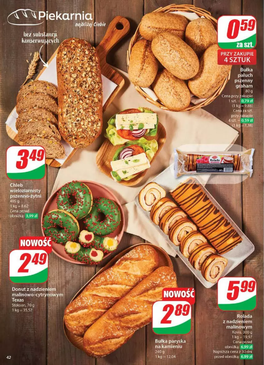 Gazetka promocyjna Dino - ważna 28.05 do 03.06.2025 - strona 37 - produkty: Bułka, Donut