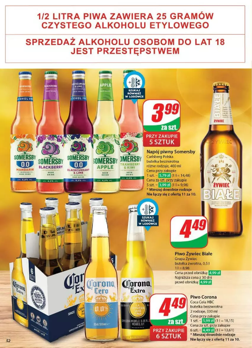 Gazetka promocyjna Dino - ważna 28.05 do 03.06.2025 - strona 48 - produkty: Carlsberg, Kiwi, Lack, Napój, Piwo, Somersby