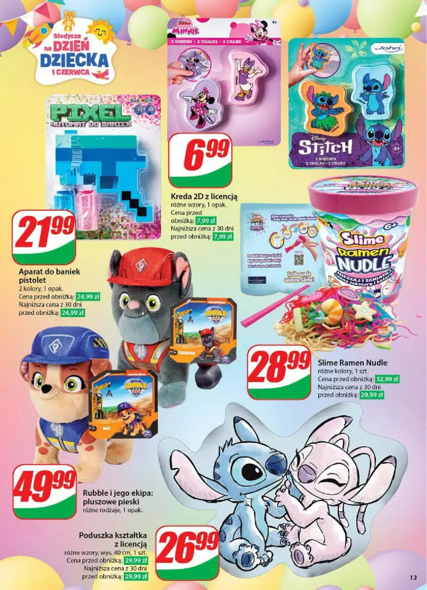 Gazetka promocyjna Dino - ważna 28.05 do 03.06.2025 - strona 5 - produkty: Pistolet, Poduszka