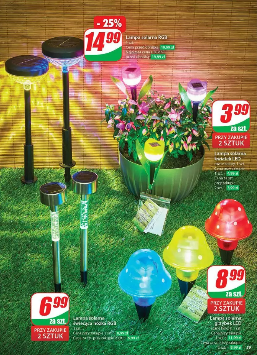 Gazetka promocyjna Dino - ważna 28.05 do 03.06.2025 - strona 55 - produkty: Lampa