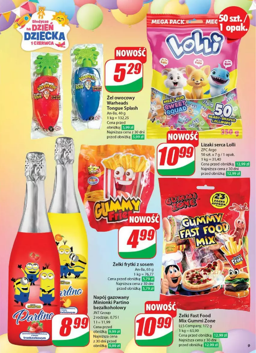 Gazetka promocyjna Dino - ważna 28.05 do 03.06.2025 - strona 70 - produkty: Fa, Frytki, Lizaki, Napój, Napój gazowany, Ser, Sos