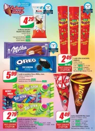 Gazetka promocyjna Dino - Gazetka - ważna od 03.06 do 03.06.2025 - strona 3 - produkty: Kit Kat, Lion, Lody, Oranżada, Hellena, Ferrero, Oreo, Kinder, Milka