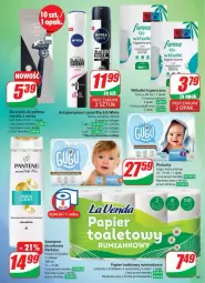 Gazetka promocyjna Dino - Gazetka - ważna od 03.06 do 03.06.2025 - strona 62 - produkty: Rum, Pantene, Papier, Pieluchy, Papier toaletowy, Lack, Atomic, Szampon, Wkładki, Antyperspirant, Nivea, Fa