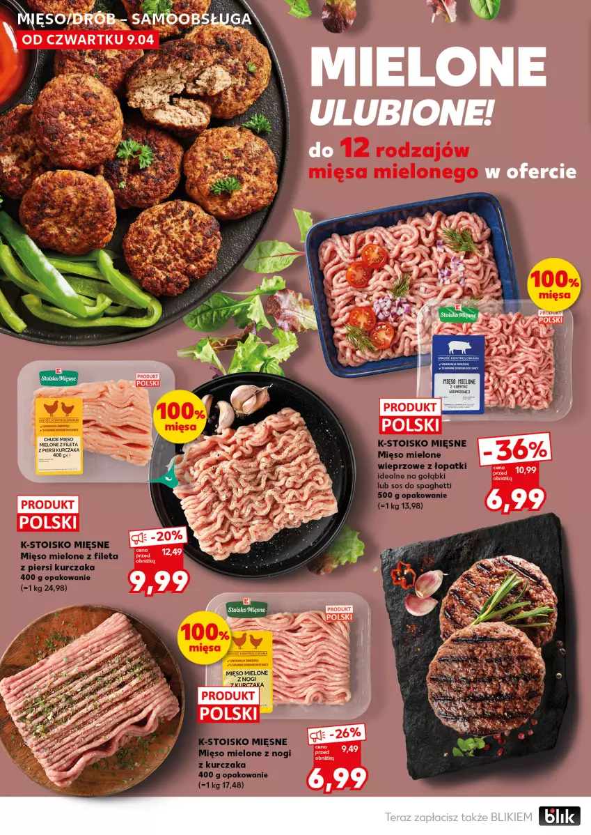 Gazetka promocyjna Kaufland - Mocny Start - ważna 13.04 do 15.04.2026 - strona 20 - produkty: Kurczak, Mięso, Mięso mielone, Por