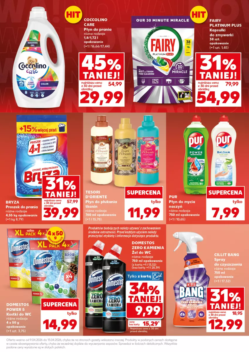 Gazetka promocyjna Kaufland - Mocny Start - ważna 13.04 do 15.04.2026 - strona 9 - produkty: Fa, Fairy, Zmywarki
