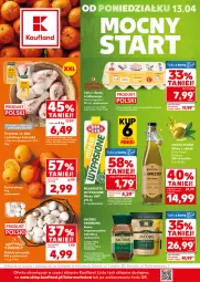 Gazetka promocyjna Kaufland - Mocny Start - Gazetka - ważna od 15.04 do 15.04.2026 - strona 1 - produkty: Piec, Kurczak, Ser, Gin, Jaja, Kawa, Mlekovita, Costa d'Oro, Pomarańcze, Oliwa z oliwek, Jacobs, Olej, Mleko, Oliwa