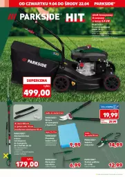 Gazetka promocyjna Kaufland - Mocny Start - Gazetka - ważna od 15.04 do 15.04.2026 - strona 30 - produkty: Parkside, Teleskop, Noż, Nożyce, Sekator, Kosiarka, Akumulator