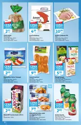 Gazetka promocyjna Auchan - Skarbonka #10 - Gazetka - ważna od 17.03 do 17.03.2021 - strona 2 - produkty: Mozzarella, Pierogi, Frosta, Ser, Stek, Paluszki rybne, Activia, Sałat, Kotlet, Chleb, Mleko, LG