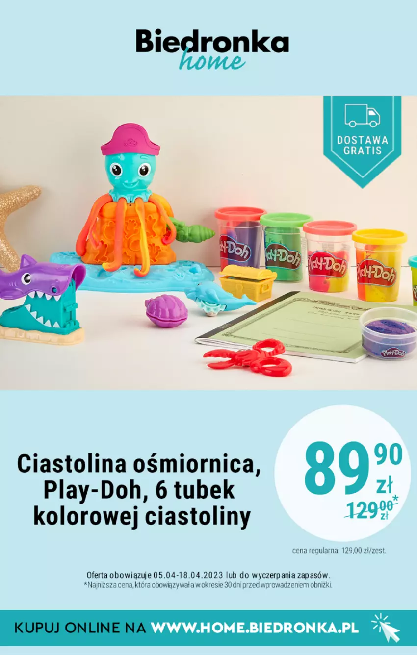 Gazetka promocyjna Biedronka - Biedronka Home - Gazetka - Biedronka.pl - ważna 16.04 do 03.05.2023 - strona 12 - produkty: Gra, Play-Doh