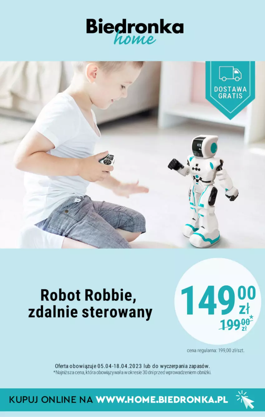 Gazetka promocyjna Biedronka - Biedronka Home - Gazetka - Biedronka.pl - ważna 16.04 do 03.05.2023 - strona 13 - produkty: Gra, Robot