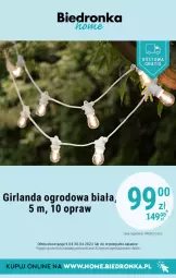 Gazetka promocyjna Biedronka - Biedronka Home - Gazetka - Biedronka.pl - Gazetka - ważna od 03.05 do 03.05.2023 - strona 8 - produkty: , Girlanda
