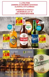 Gazetka promocyjna Biedronka - W tym tygodniu - Gazetka - ważna od 10.04 do 10.04.2021 - strona 40 - produkty: Piwo, Tyskie, , Carlsberg