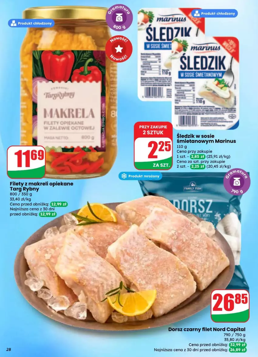 Gazetka promocyjna Dino - ważna 27.08 do 02.09.2025 - strona 21 - produkty: Dorsz, Fa, Sos