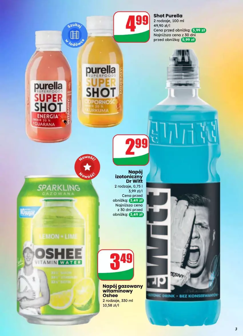 Gazetka promocyjna Dino - ważna 27.08 do 02.09.2025 - strona 23 - produkty: Napój, Napój gazowany, Oshee, Pur, Ser
