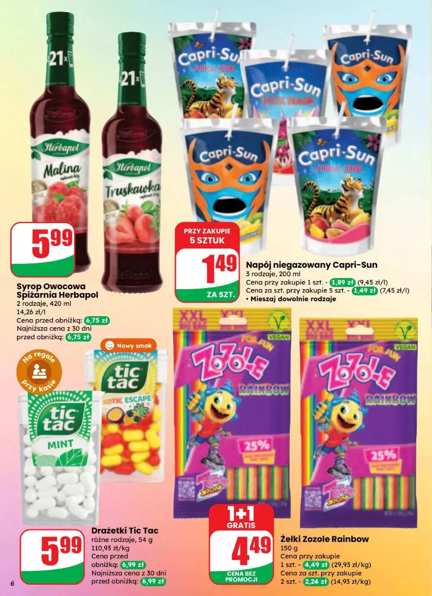 Gazetka promocyjna Dino - ważna 27.08 do 02.09.2025 - strona 56 - produkty: Herbapol, Napój, Napój niegazowany, Syrop