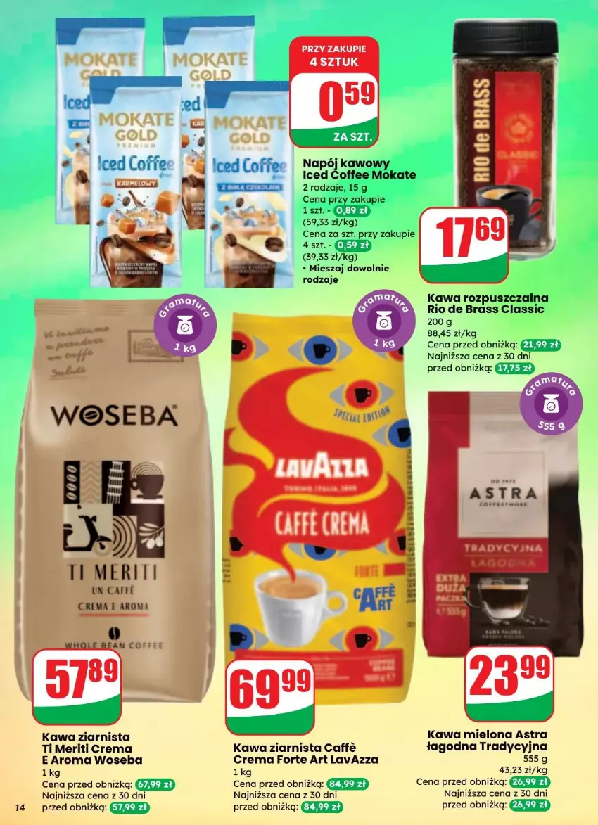 Gazetka promocyjna Dino - ważna 27.08 do 02.09.2025 - strona 6 - produkty: Kawa, Kawa mielona, Kawa rozpuszczalna, Kawa ziarnista, Napój, Woseba