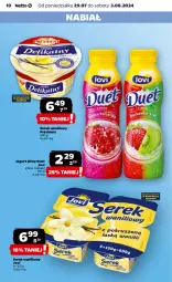 Gazetka promocyjna Netto - Od Poniedziałku - Gazetka - ważna od 03.08 do 03.08.2024 - strona 10 - produkty: Ser, Jogurt, Président, Serek, Jogurt pitny