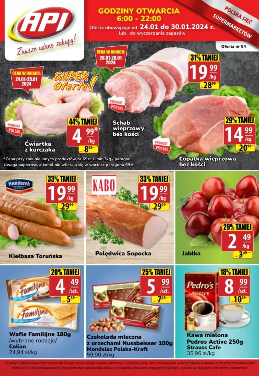 Gazetka promocyjna Gram market - ważna 24.01 do 30.01.2024 - strona 1 - produkty: Kurczak, Papier, Waga