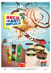 Gazetka promocyjna Carrefour - Gazetka Dla lodowych wyjadaczy - Gazetka - ważna od 30.06 do 30.06.2023 - strona 1 - produkty: Kaktus