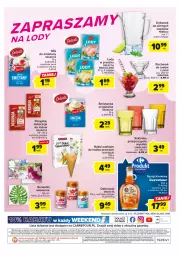 Gazetka promocyjna Carrefour - Gazetka Dla lodowych wyjadaczy - Gazetka - ważna od 30.06 do 30.06.2023 - strona 4 - produkty: Sok, Ser, Pur, Gin, Dzbanek, Fresco, Serwetki, Lody, Syrop, Szklanka, Delecta, Bakalland