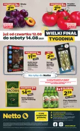 Gazetka promocyjna Netto - Gazetka spożywcza - Gazetka - ważna od 14.08 do 14.08.2021 - strona 20 - produkty: Piwa, Piwo, Piec, Gra, Pstrąg tęczowy, Namysłów, Kawa mielona, Kawa, Jacobs Krönung, Pstrąg, Dorsz, Jacobs, Pomidor malinowy