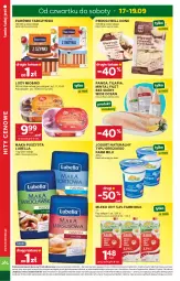 Gazetka promocyjna Stokrotka - Supermarket - Gazetka - ważna od 23.09 do 23.09.2026 - strona 4 - produkty: Lubella, Pierogi, Jogurt naturalny, Warzywa, Bell, Jogurt, Parówki, Panga, Lody, Tarczyński, Optima, Farm Milk, Mąka, Tilapia, Owoce, Bella, Mintaj, Mięso, Mleko, Fa