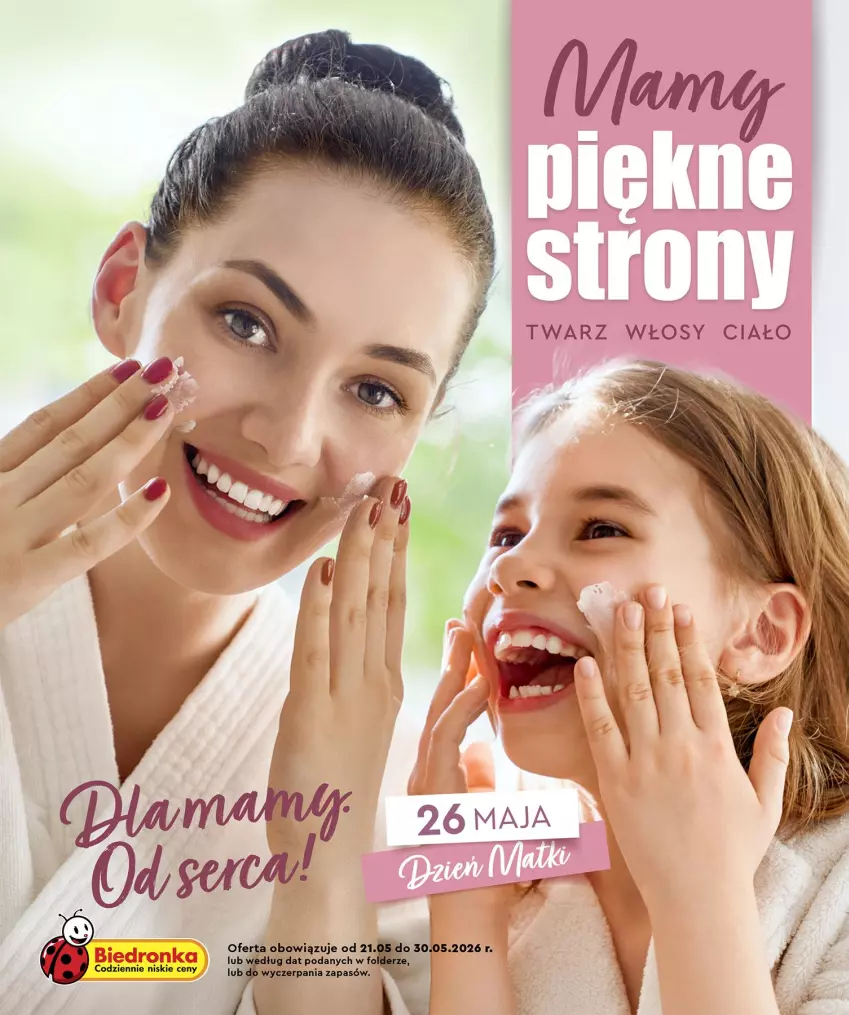Gazetka promocyjna Biedronka - Gazetka - ważna 21.05 do 28.05.2026 - strona 1