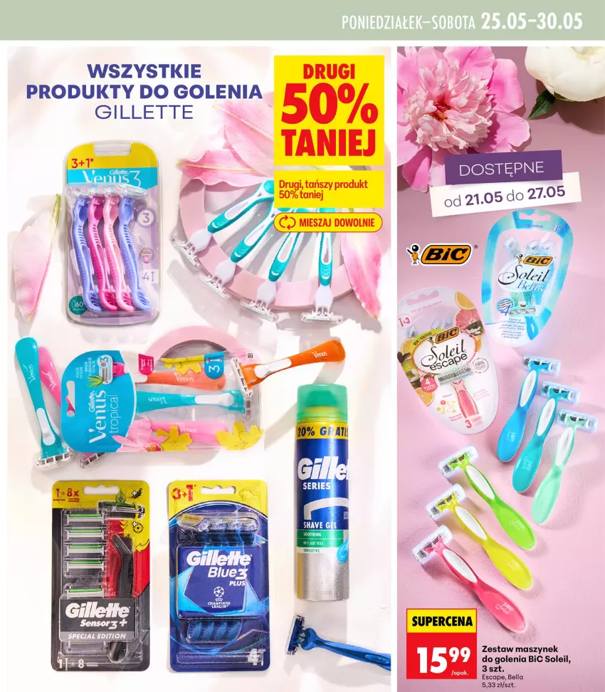 Gazetka promocyjna Biedronka - Gazetka - ważna 21.05 do 28.05.2026 - strona 37 - produkty: Bell, Bella, BIC, Gillette