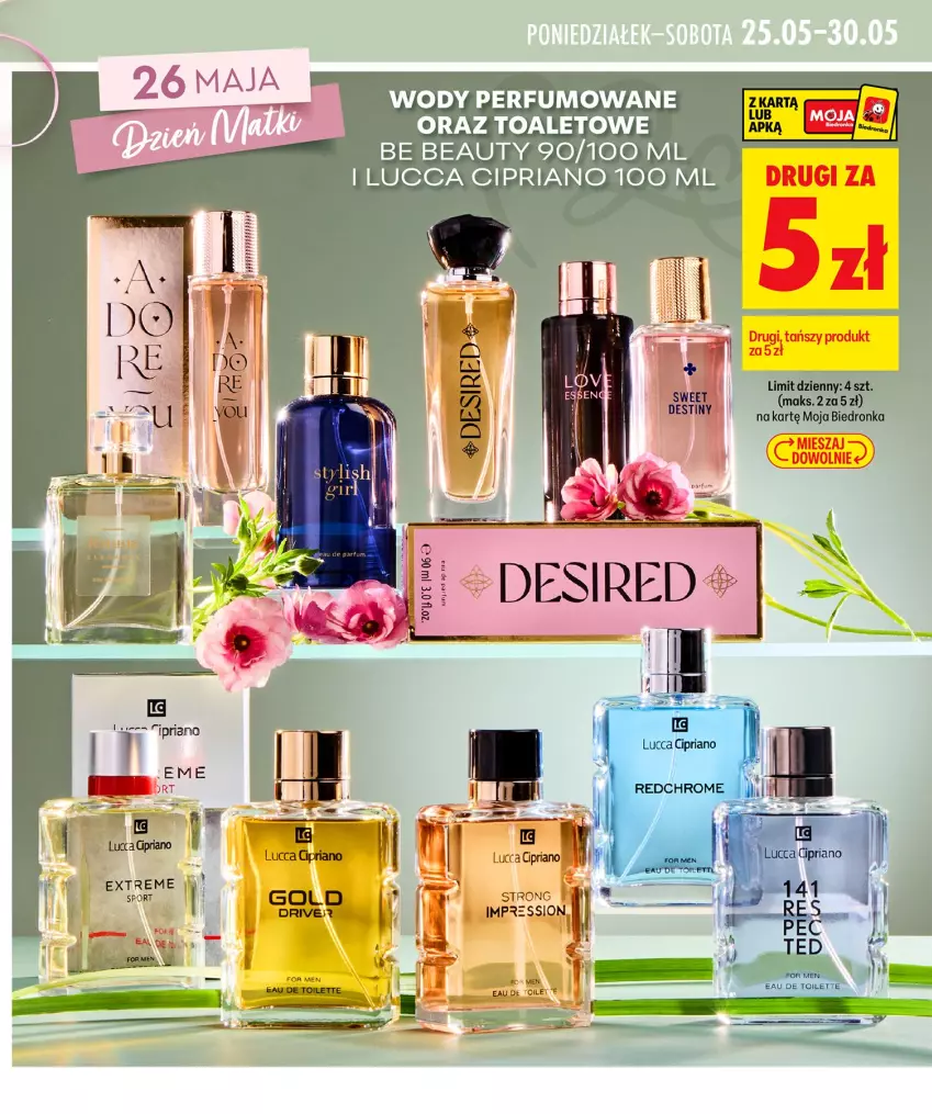 Gazetka promocyjna Biedronka - Gazetka - ważna 21.05 do 28.05.2026 - strona 5 - produkty: Be Be, Perfum