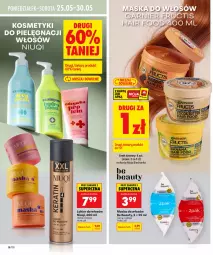 Gazetka promocyjna Biedronka - Gazetka - Gazetka - ważna od 28.05 do 28.05.2026 - strona 10 - produkty: Kosmetyki do pielęgnacji, Tera, Maska do włosów, Lakier do włosów, Be Be, Maska, Niuqi, Lakier