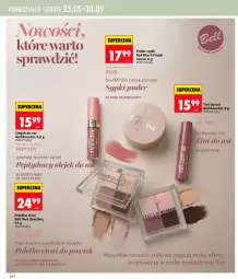 Gazetka promocyjna Biedronka - Gazetka - Gazetka - ważna od 28.05 do 28.05.2026 - strona 6 - produkty: Makijaż, Palette, Top, Mus, Finish, Bell, Booster, Tran, Puder, Paletka cieni, Olej