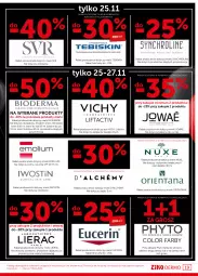 Gazetka promocyjna Ziko - Gazetka Ziko Dermo - Gazetka - ważna od 30.11 do 30.11.2022 - strona 19 - produkty: SVR, Ser, Bioderma, Lierac, Balsam do ust, Krem do rąk, Iwostin, Emolium, Phyto, Vichy, Nuxe, Olej, Atoderm, Fa