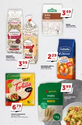 Gazetka promocyjna Groszek - Gazetka - ważna od 02.05 do 02.05.2023 - strona 13 - produkty: Lubella, Makaron, Bell, Tortilla, Mąka, Bella, Mąka pszenna, Bułka