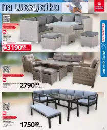 Gazetka promocyjna Selgros - Katalog Wypoczynek - Gazetka - ważna od 04.08 do 04.08.2021 - strona 3 - produkty: Sok, Puf, Stolik, Stół, Sofa, Fotel, Fa