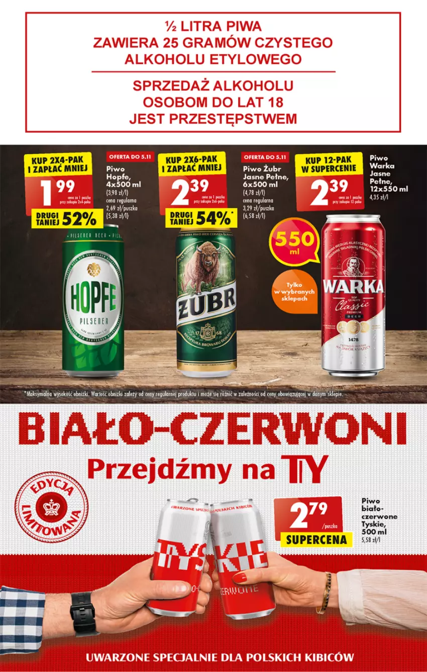 Gazetka promocyjna Biedronka - W tym tygodniu - ważna 03.11 do 09.11.2022 - strona 51 - produkty: Piwo, Tyskie