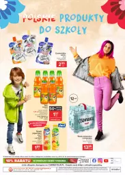 Gazetka promocyjna Carrefour - Gazetka Znane, lubiane i z Polski - Gazetka - ważna od 30.08 do 30.08.2021 - strona 12 - produkty: Sok, Jogurt, Kosz, Napój jogurtowy, Woda mineralna, Kubuś, Woda, Napój, Cisowianka