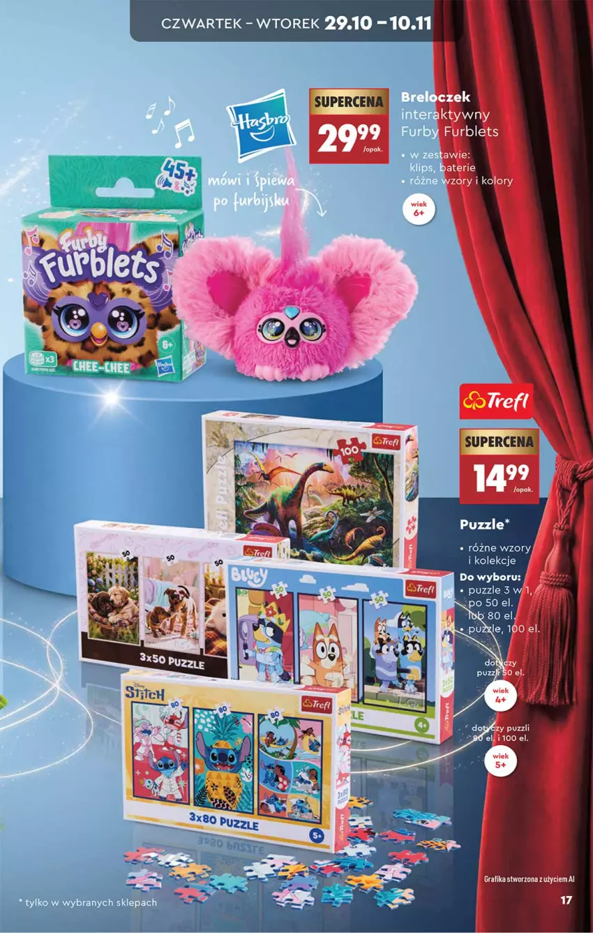 Gazetka promocyjna Biedronka - Okazje Tygodnia - ważna 24.10 do 07.11.2026 - strona 17 - produkty: Gra, Grafika, Puzzle