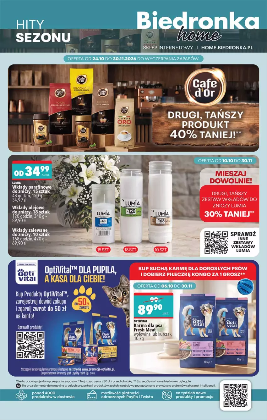 Gazetka promocyjna Biedronka - Okazje Tygodnia - ważna 24.10 do 07.11.2026 - strona 41 - produkty: Intel, Kurczak, Olej, Wołowina, Znicz