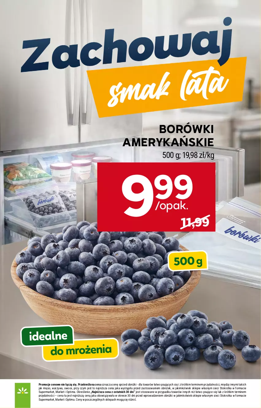 Gazetka promocyjna Stokrotka - Supermarket - ważna 30.07 do 05.08.2026 - strona 3 - produkty: Mięso, Optima, Owoce, Warzywa
